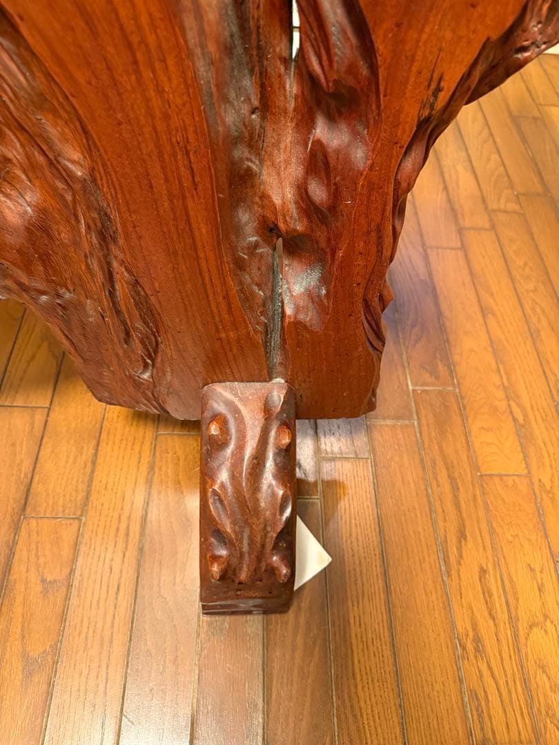 【美品】一枚板　ケヤキ　インテリア　木　天然　 衝立　玄関飾り