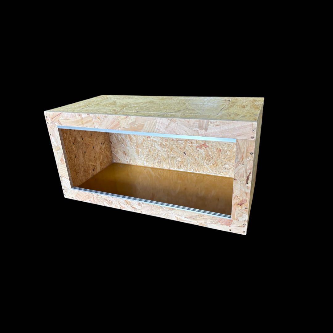 爬虫類ケージ　60×30×45㎝　付木天板外側+
