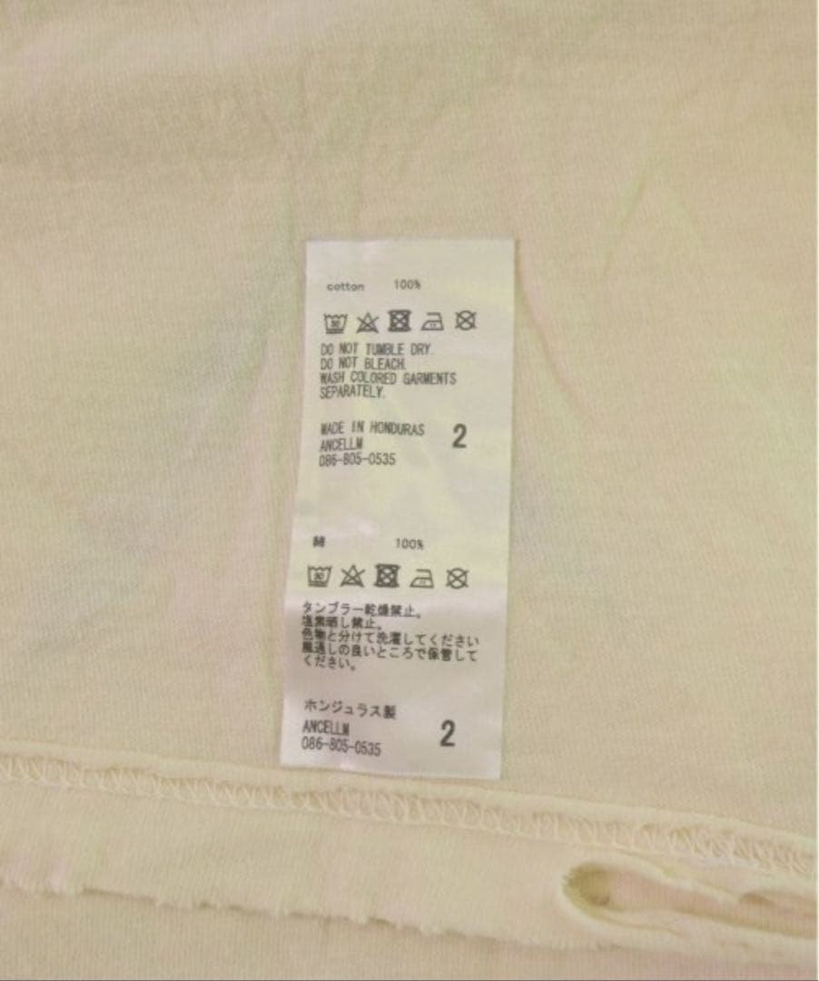 トップス ANCELLM BOTANICAL T-SHIRT