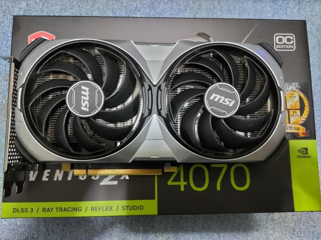 k*読様 MSI GeForce RTX 4070 VENTUS 2X 12G