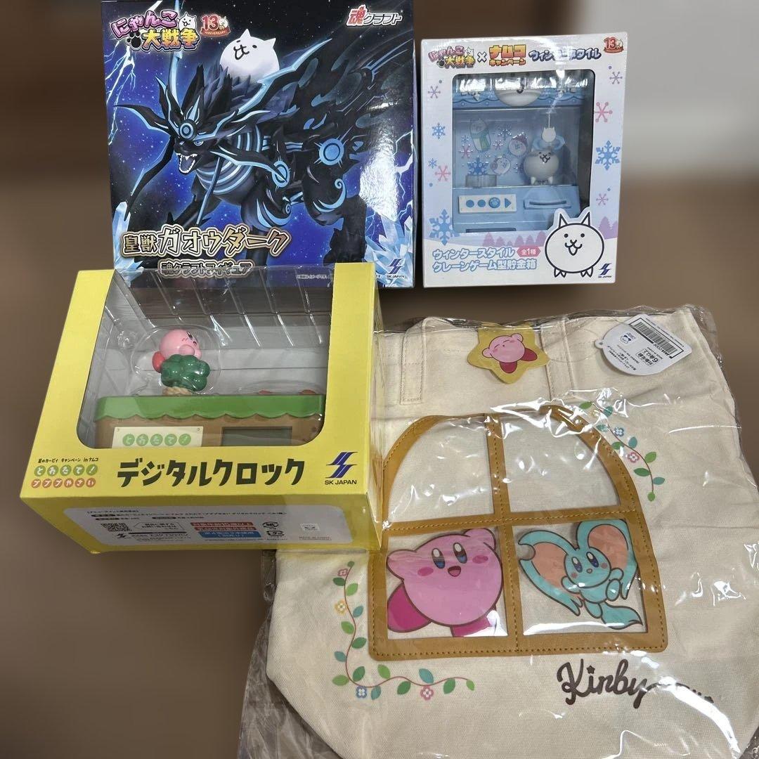 namcoキャンペーン【にゃんこ大戦争】【星のカービィ】＋トートバッグ