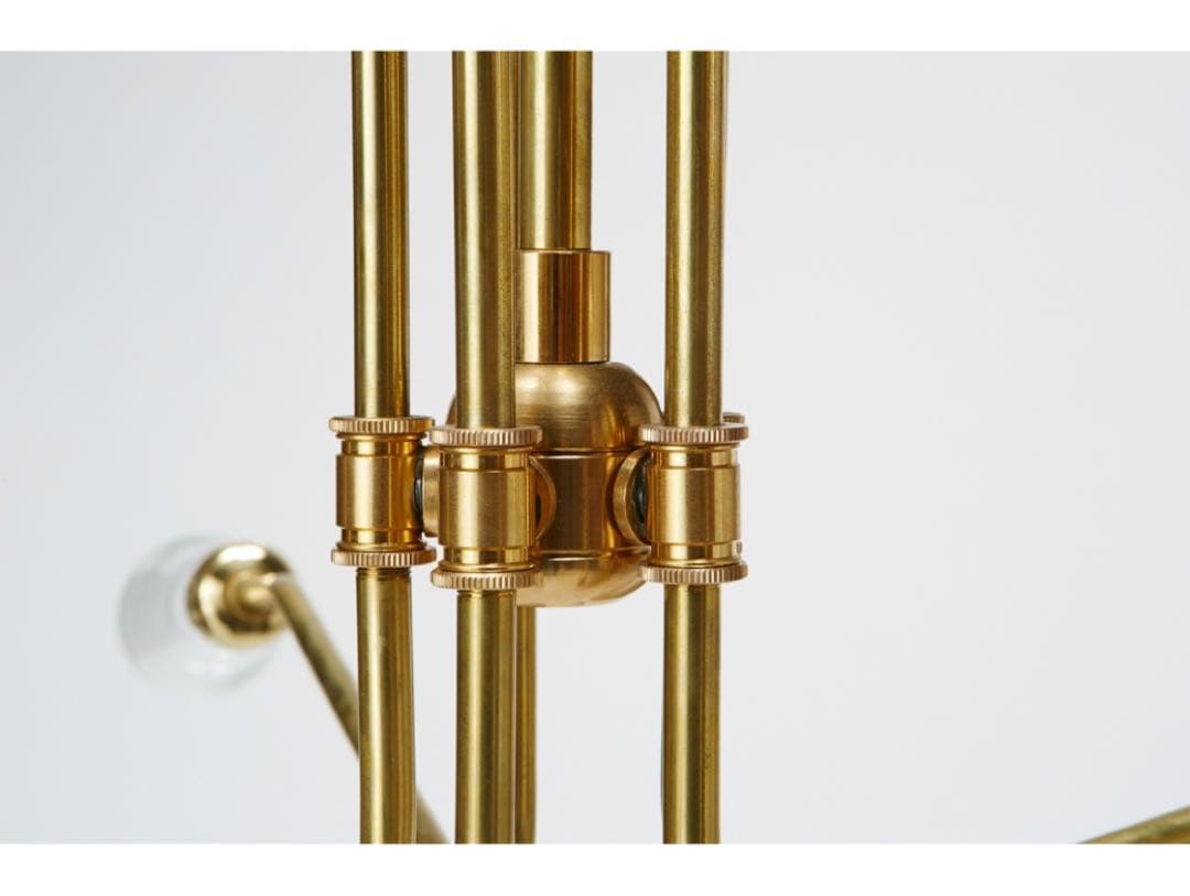 ナ*ブ様 SOLID BRASS LAMP MID LONG 5 ARM