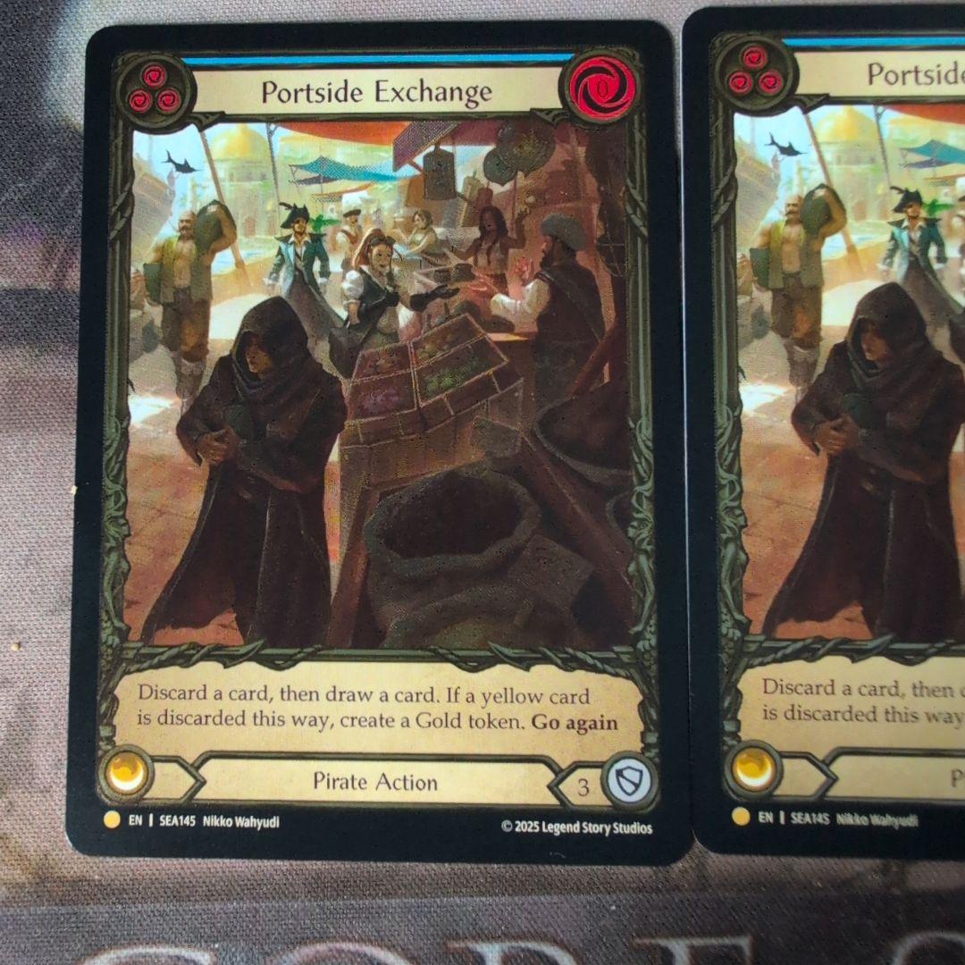 FaB 波止場の交易所 Treasure Foil 2枚セット