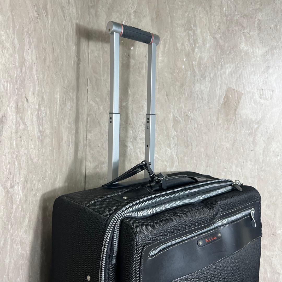 極美品 ポールスミス ヘリンボーン ソフトコレクション キャリーケース