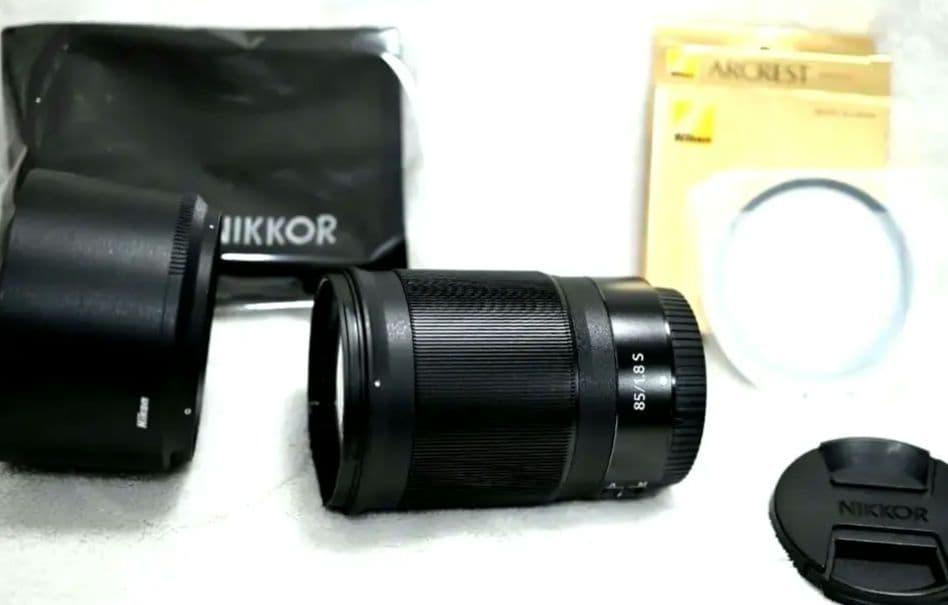 ★極上美品! NIKKOR Z 85mm f1.8s Zマウント・フルサイズ！