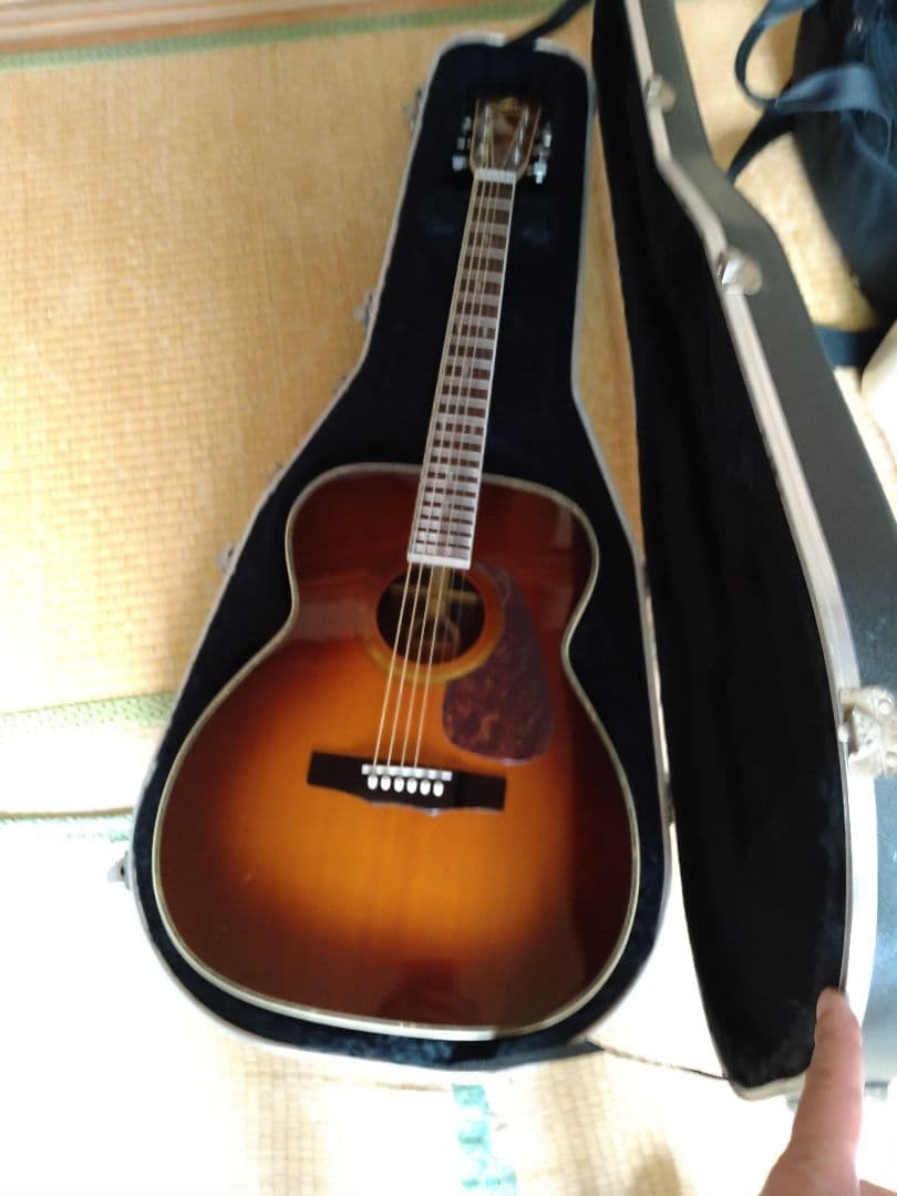 モーリス　MF 601 ブラウンサンバースト　バードケース付き