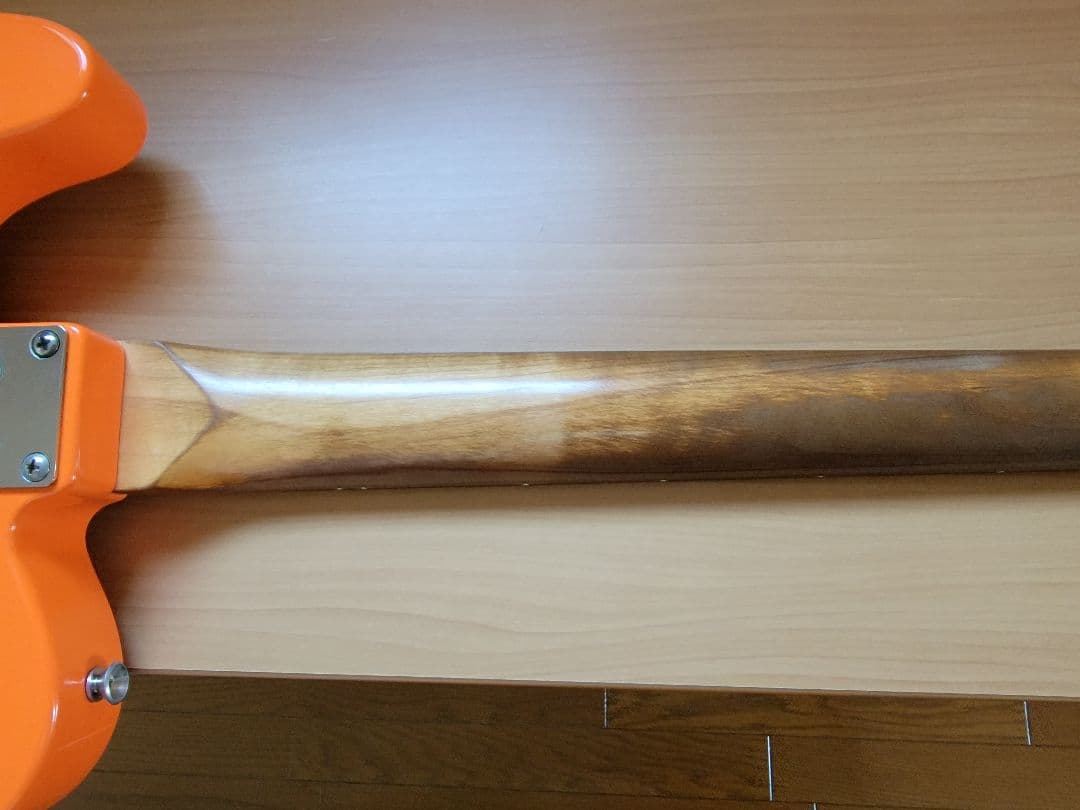 ム*店様 オレンジ テレキャスタータイプ エレキギター