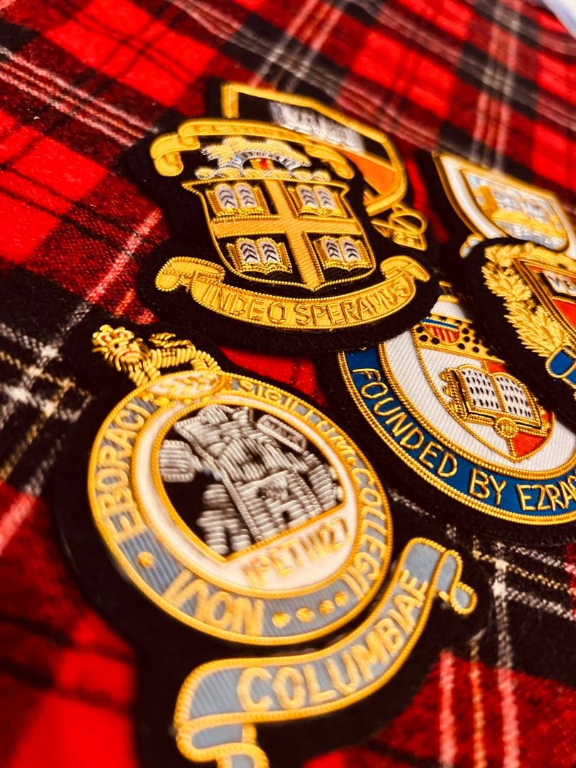 アメリカ東部8大学ブレザー、モールエンブレム8個セット！大変貴重