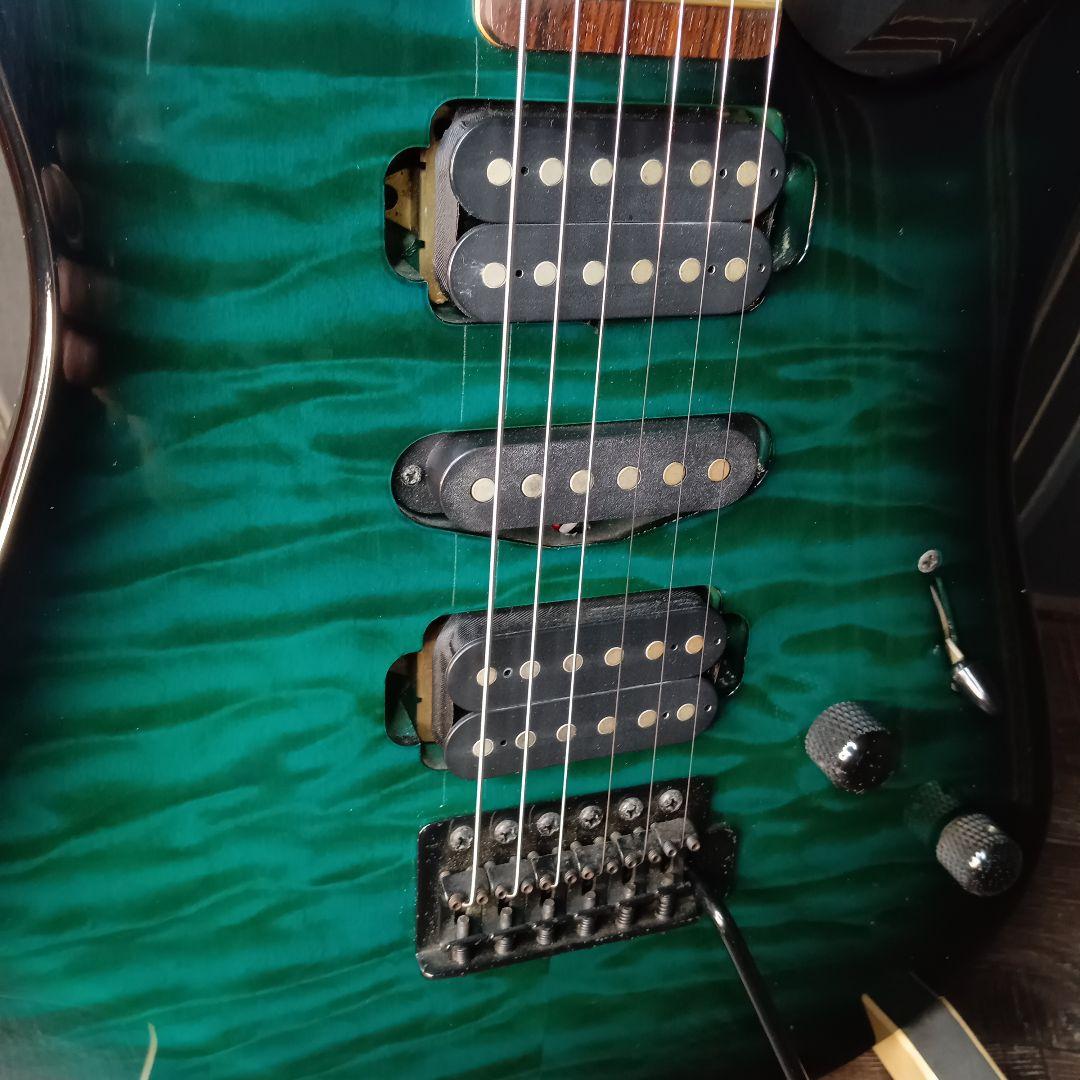 YAMAHA ヤマハ RGX221DH キルトメイプル ストラト エレキギター