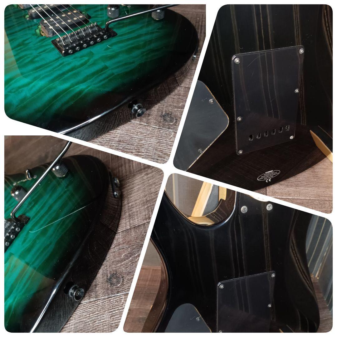 YAMAHA ヤマハ RGX221DH キルトメイプル ストラト エレキギター