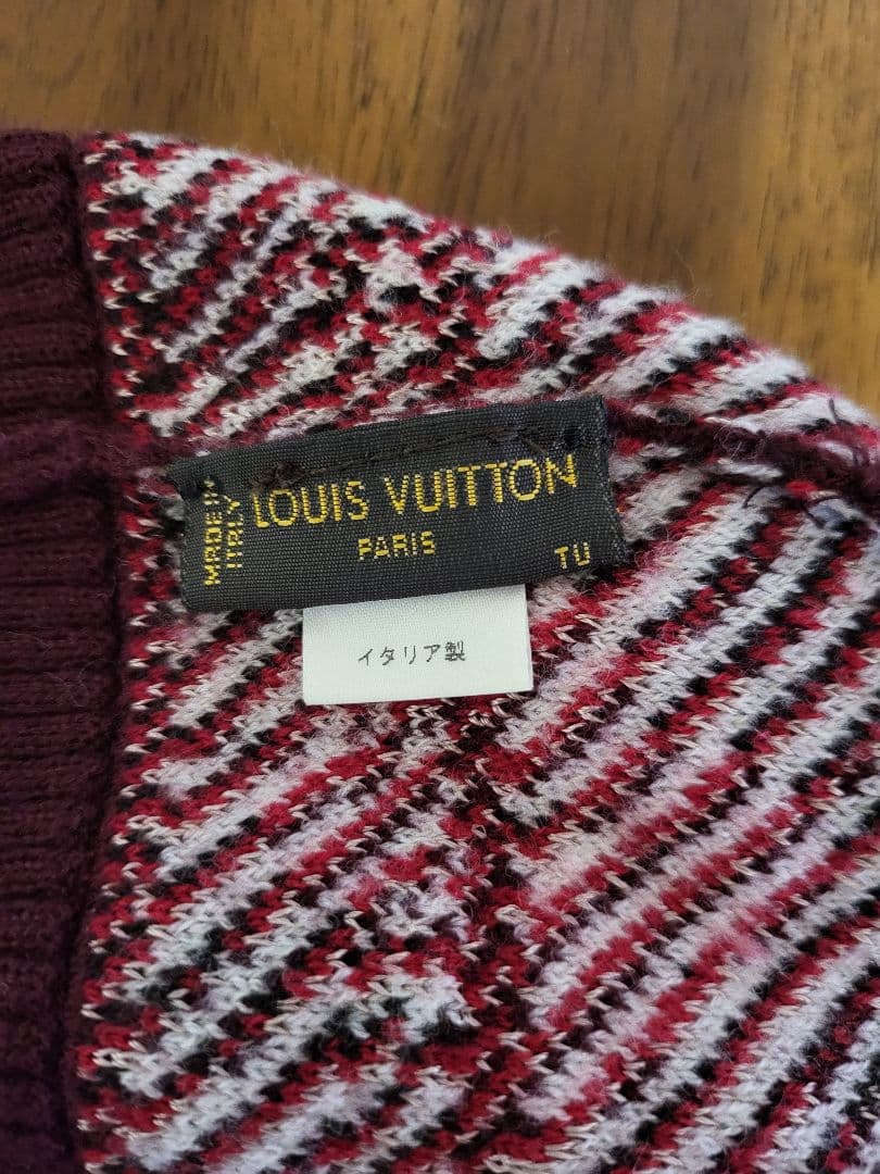 LOUIS VUITTON 　ニット帽　ルイヴィトン