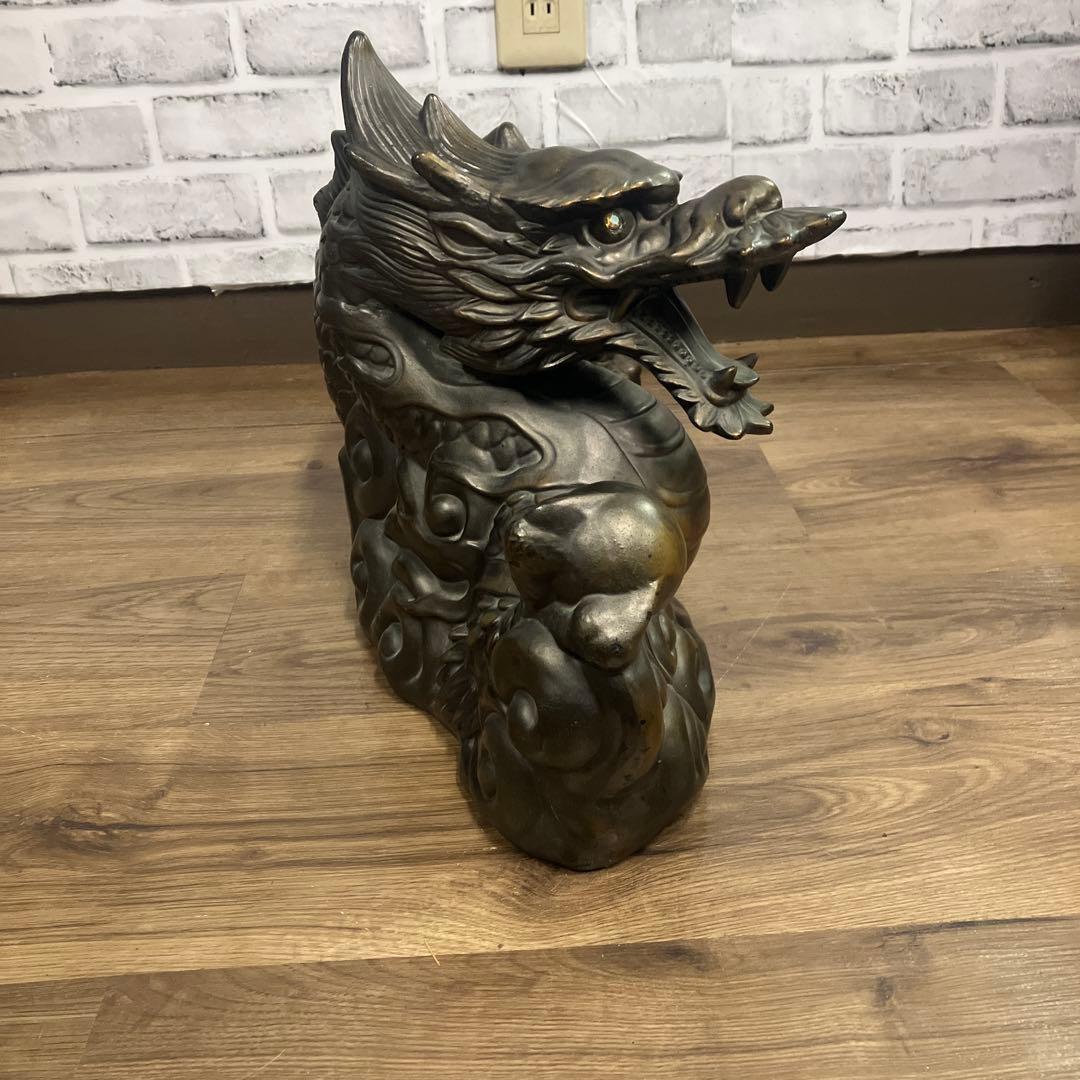 E-4 龍 ドラゴン 置物 縁起物 開運 金運上昇 運気アップ 商売繁盛 風水