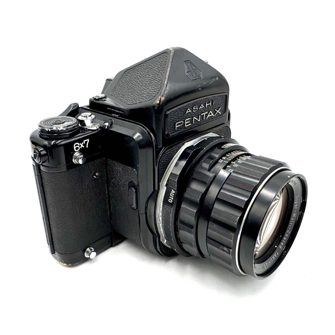 ❁完動品❁Pentax 6×7 TTL ミラーアップ 105mm F2.4