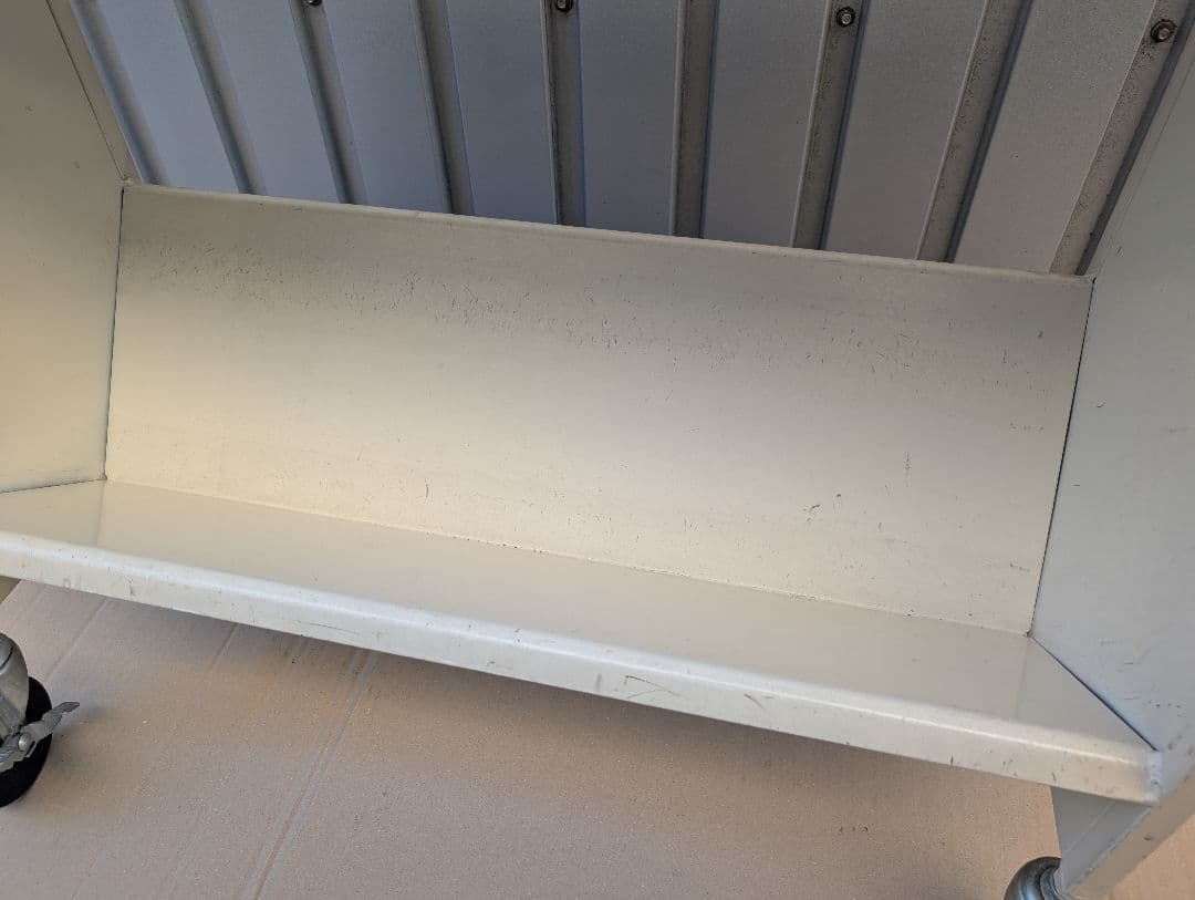 スチール製 ブックワゴン(ブックトラック)　スチールラック　メタルラック