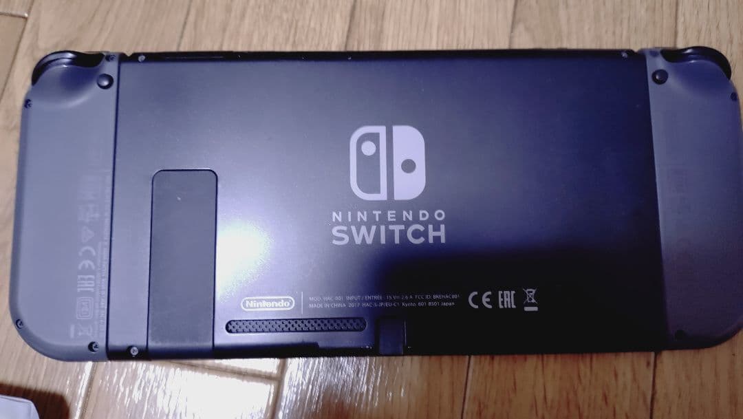 Nintendo Switch グレー 本体 付属品　SDカード付き