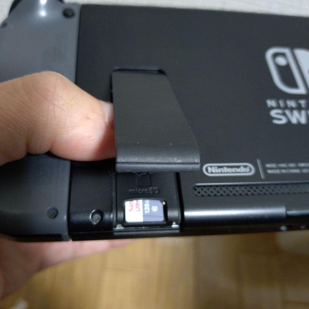 Nintendo Switch グレー 本体 付属品　SDカード付き