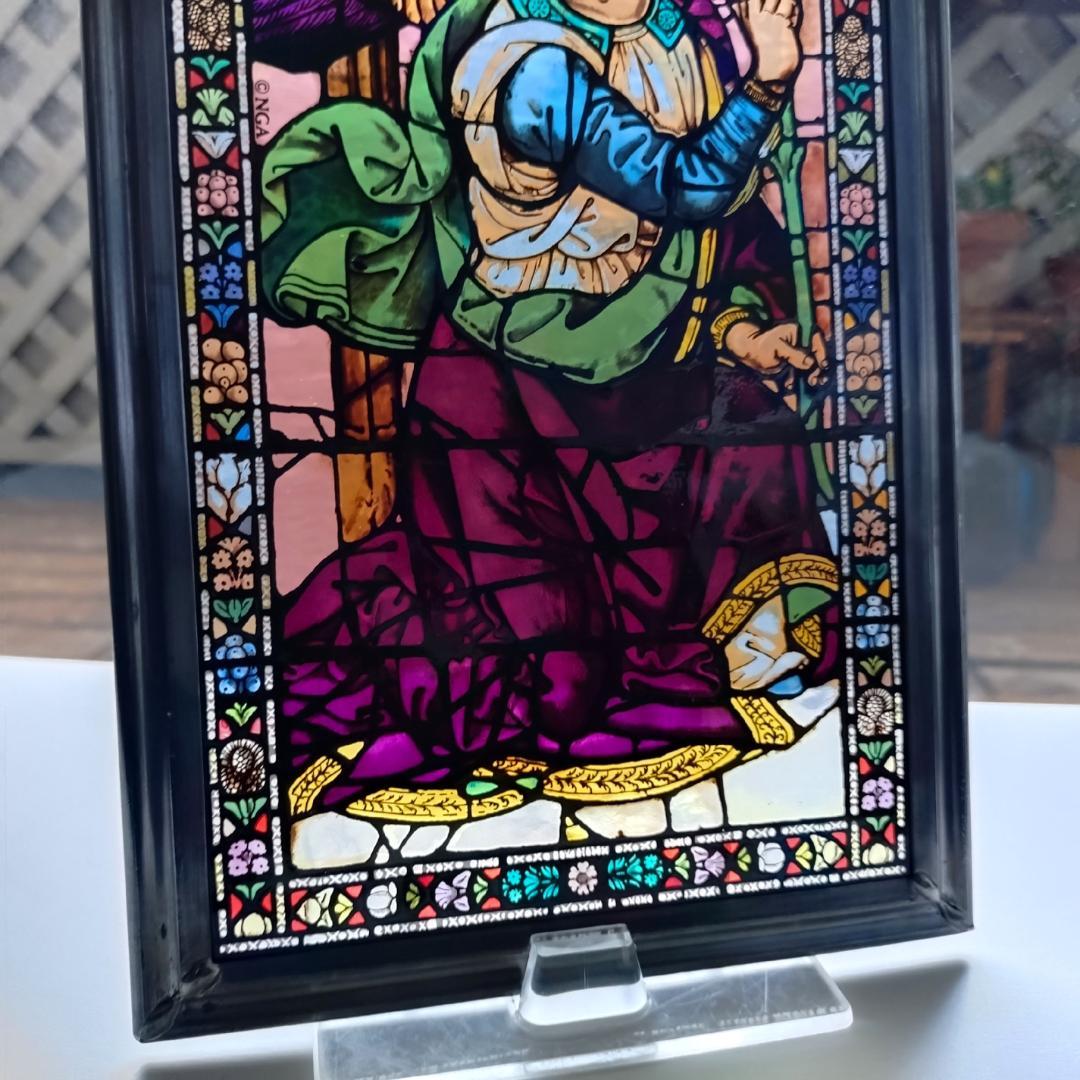 ドメニコ ステンドグラス Annunciation受胎告知グラスマスターズ社c