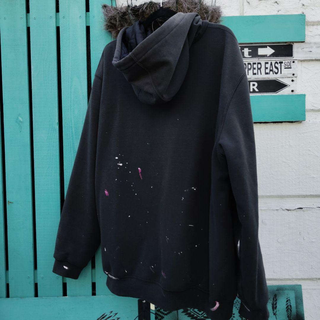 は*や様 レア Carhartt カーハート 裏地キルトフルジップパーカーアクテ