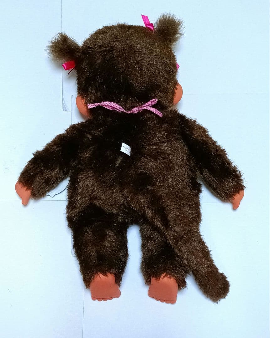 モンチッチ　40th　ツインテール　ピンク L　MONCHHICHI