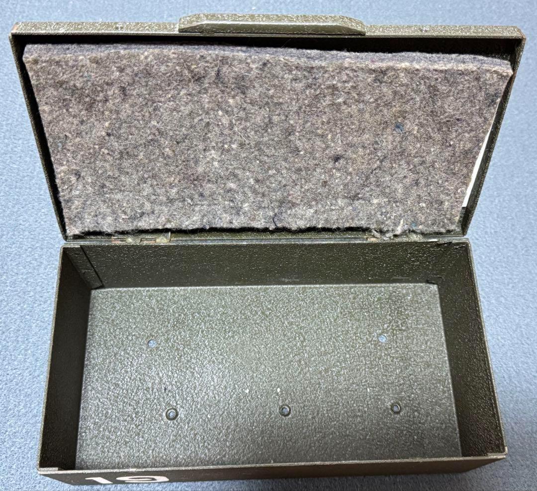 米軍 実物 No.19無線機 スペアパーツケース