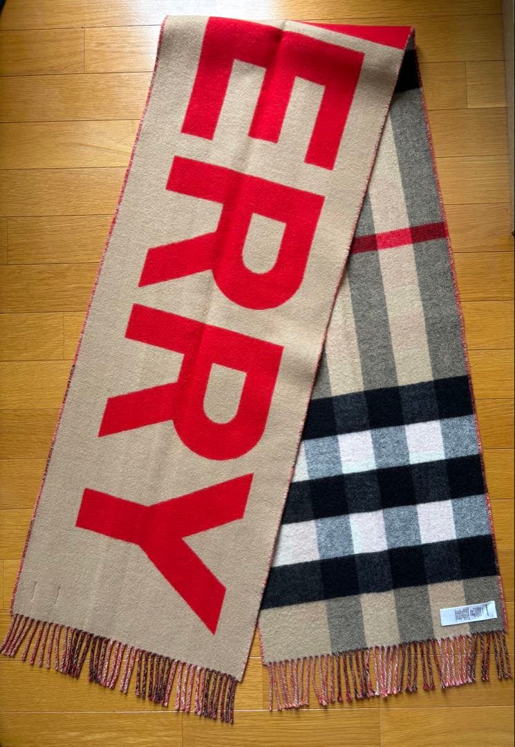 【いなりずし】バーバリー BURBERRY カシミヤ マフラー