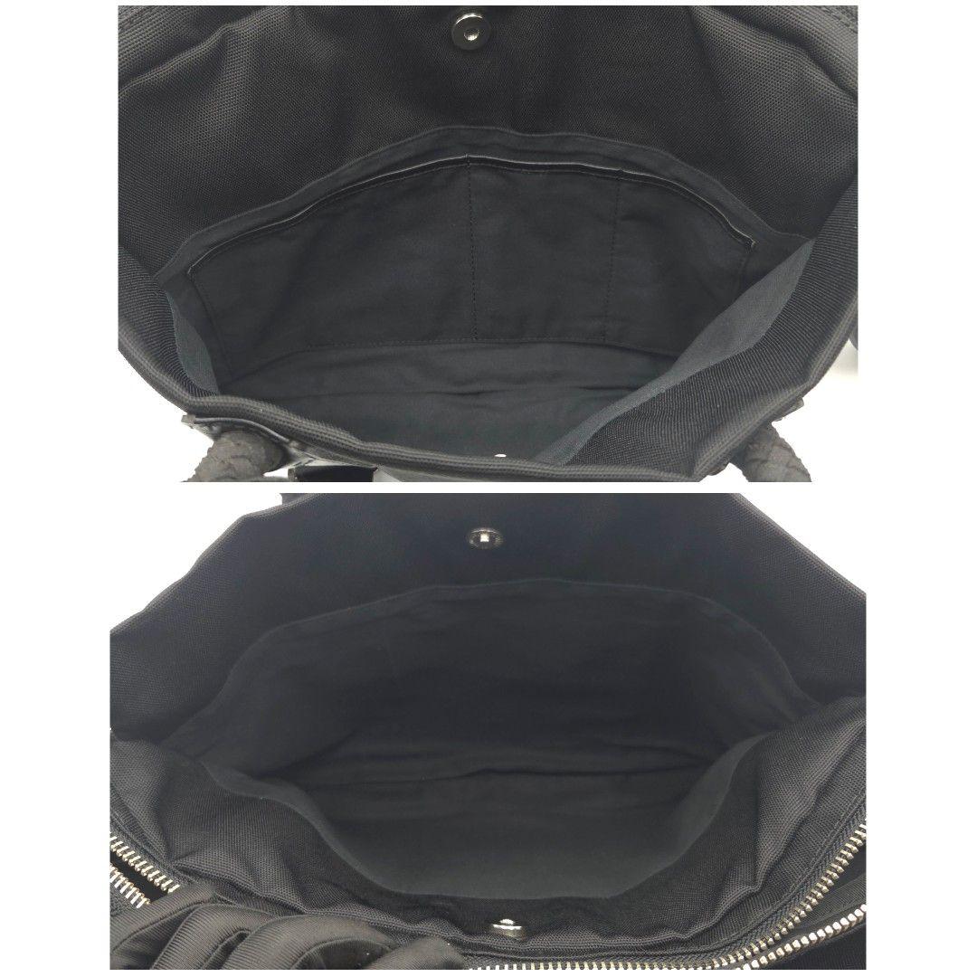 良品✨ヴィヴィアンウエストウッド 2Way ビジネスバッグ ナイロン レザー 黒