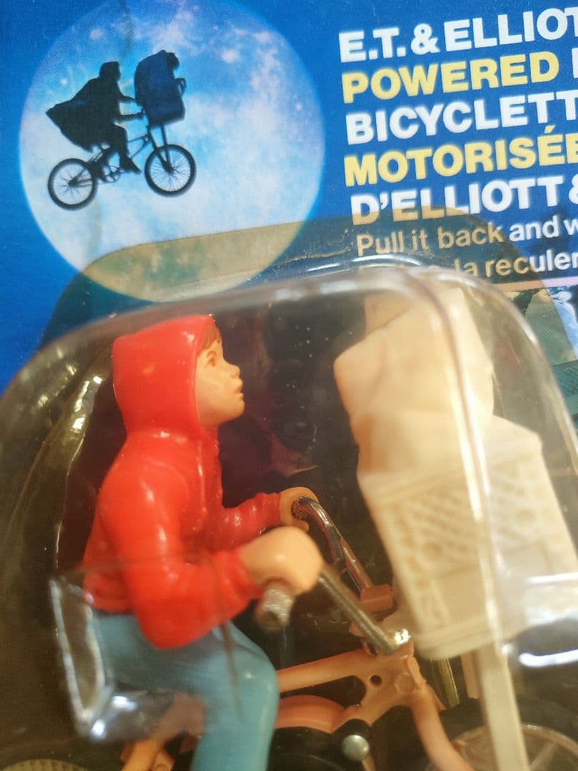 ET フィギュア　1982　E.T. & Elliott Bicycle