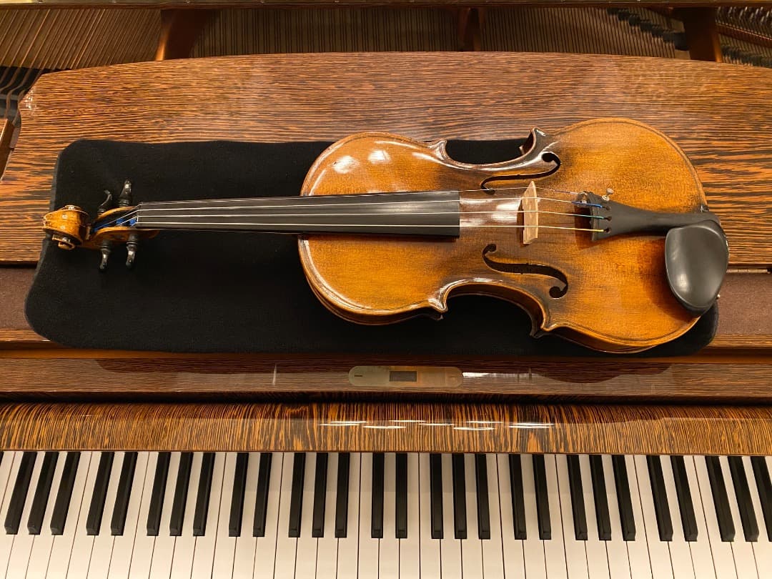 弦楽器 Suzuki violin.Stradivarius copy. N.8.4/4