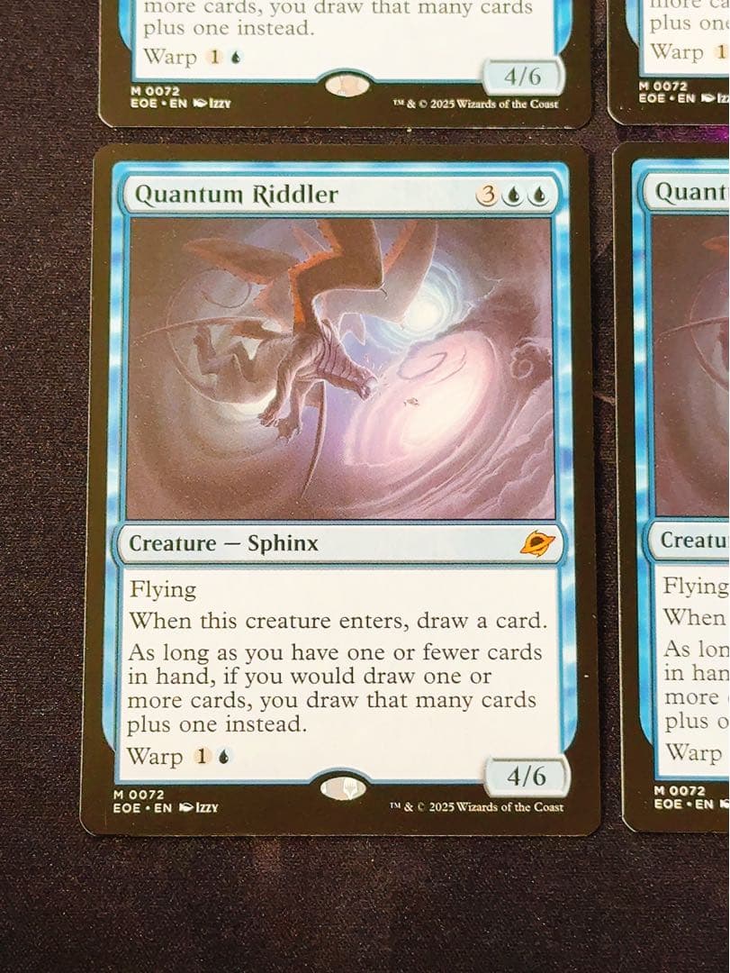 量子の謎かけ屋　英語　4枚セット