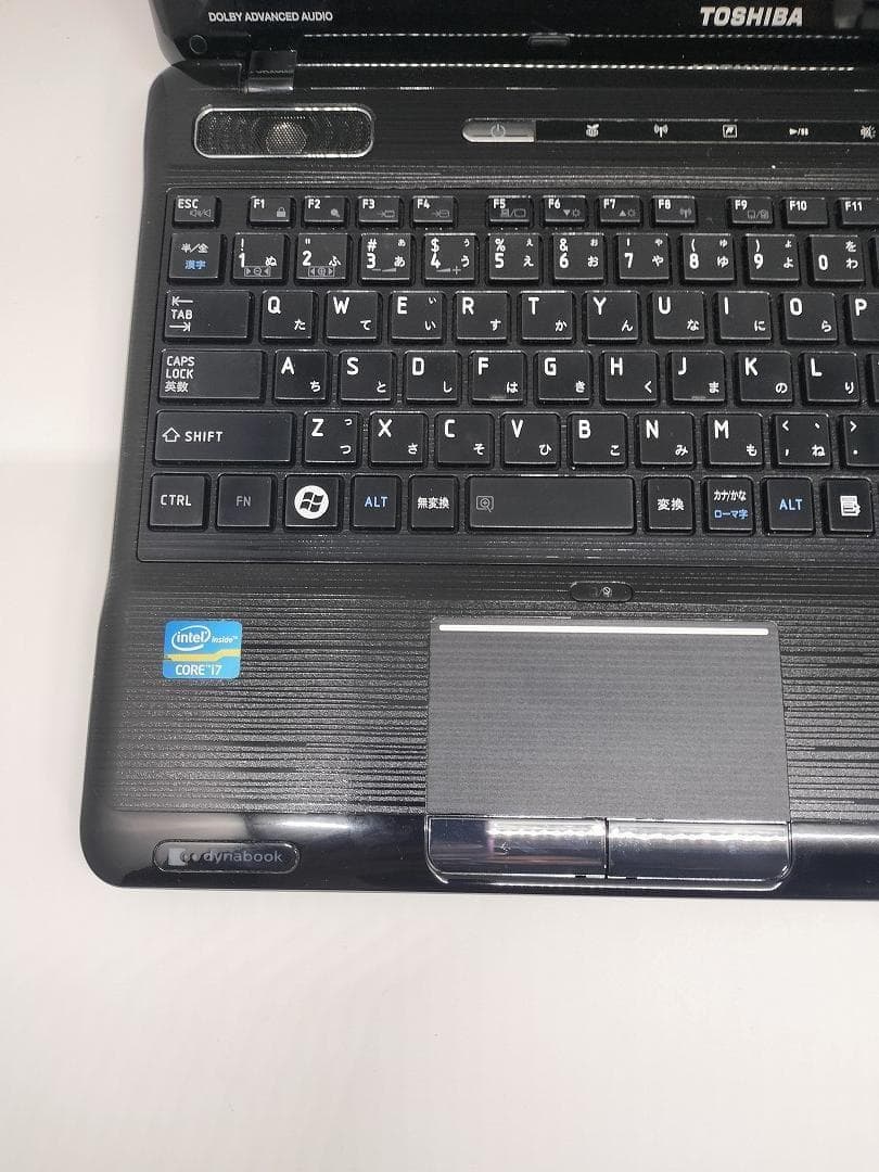 【東芝】爆速 Corei7/新品SSD256GB ノートパソコン D12