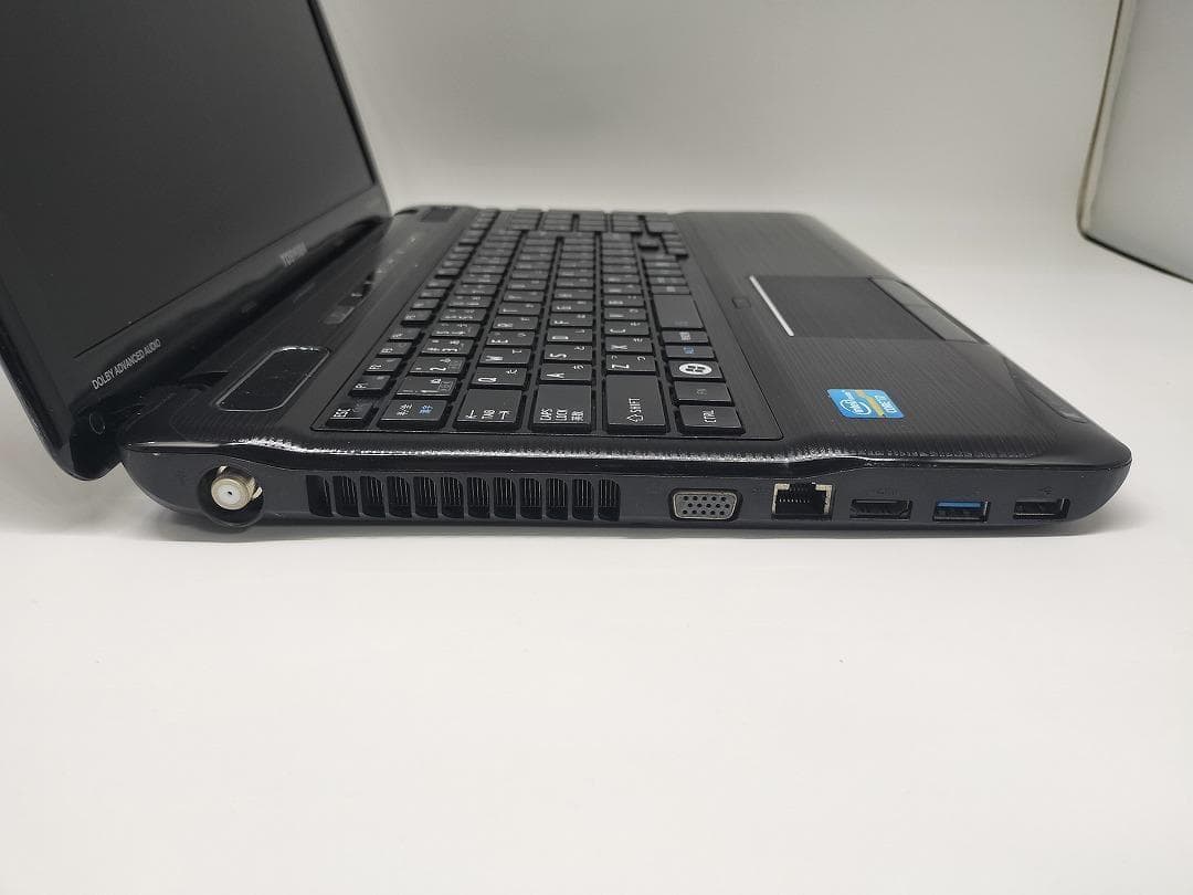 【東芝】爆速 Corei7/新品SSD256GB ノートパソコン D12