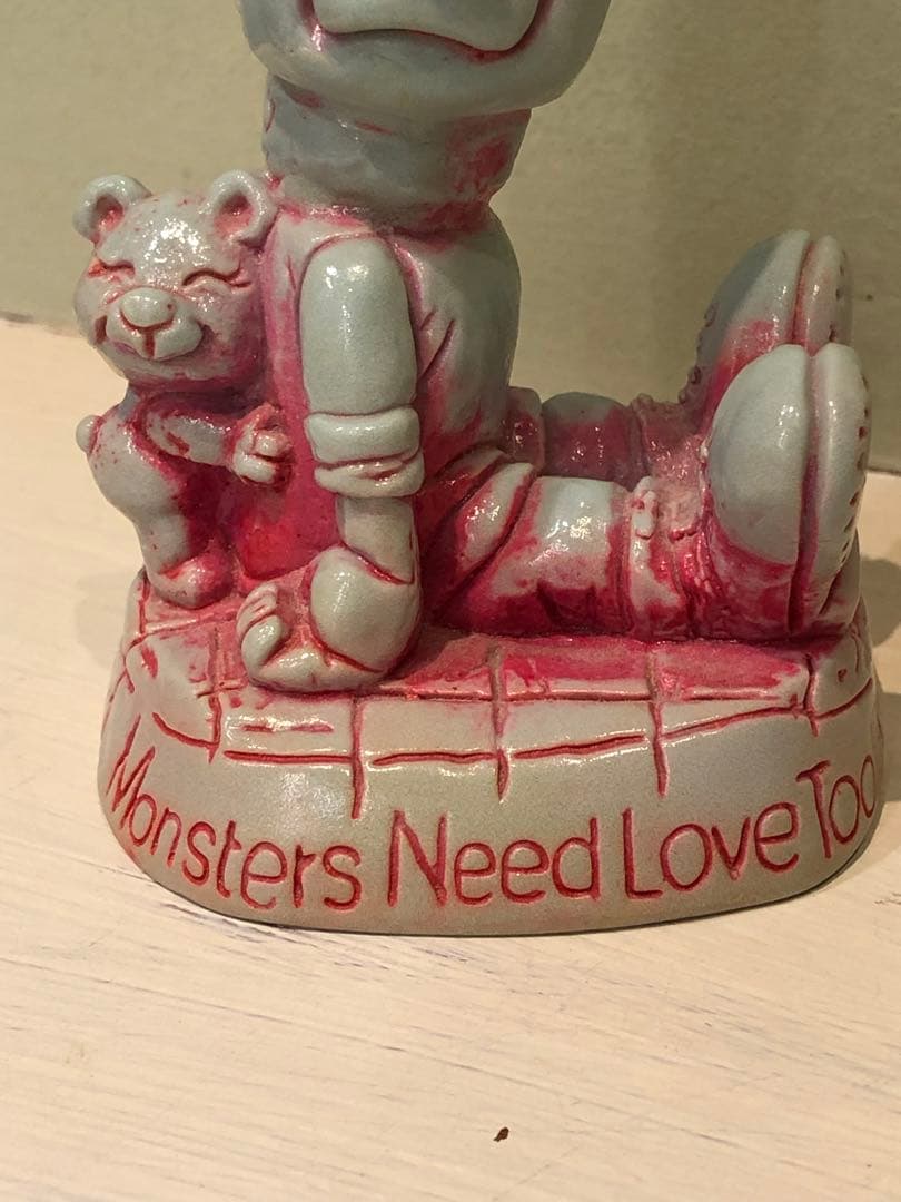 ビンテージ　メッセージドール　フランケンシュタイン　ホラー　モンスター　レトロ