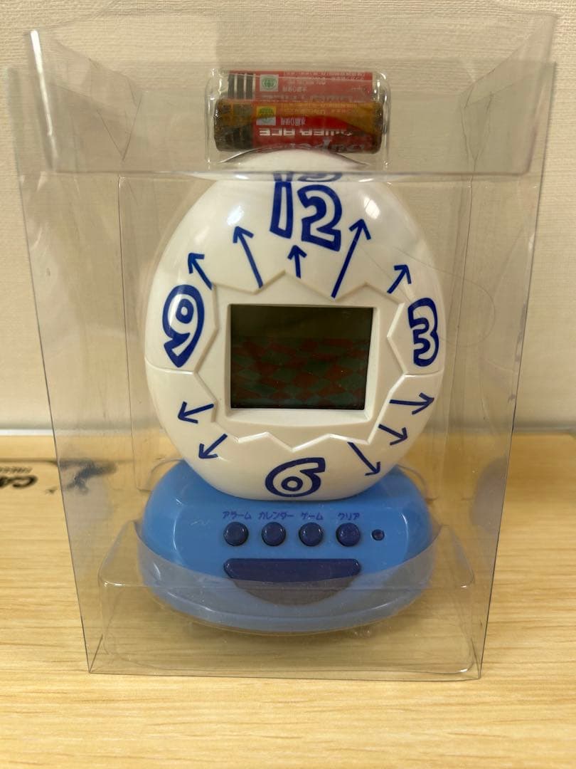 たまごっち　めざまっち 目覚まし時計　新品　白