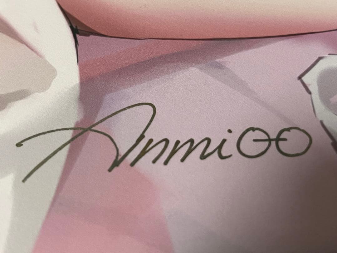 Anmi 直筆サイン入り複製原画　SUPERBLOOM