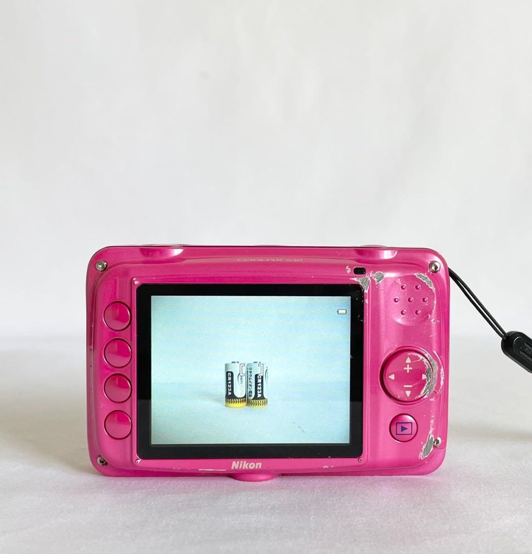 【動作品】Nikon Coolpix S30 デジタルカメラ 動作確認済み