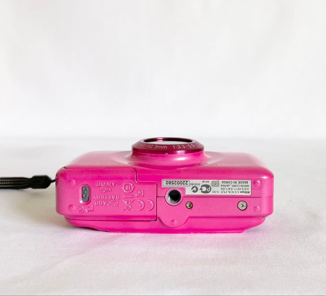 【動作品】Nikon Coolpix S30 デジタルカメラ 動作確認済み