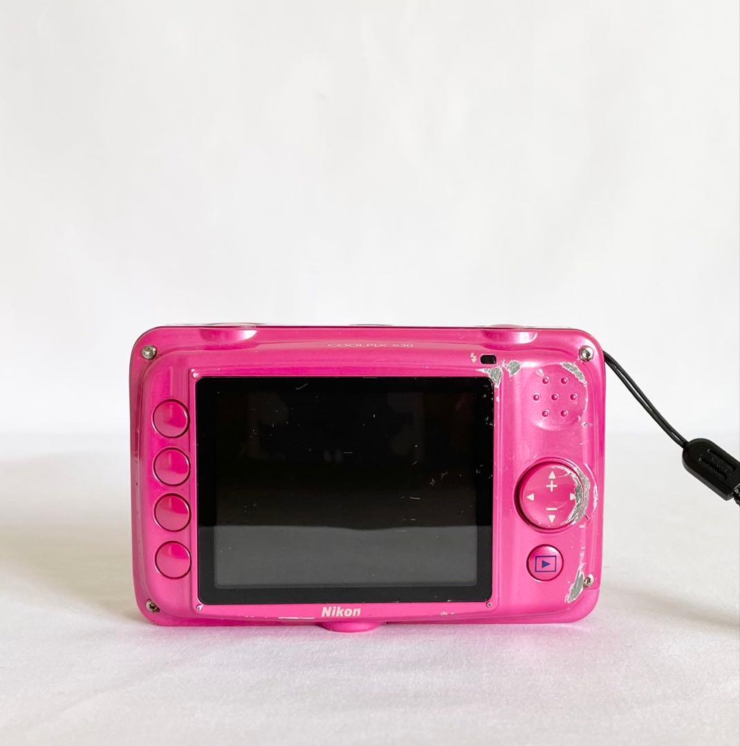 【動作品】Nikon Coolpix S30 デジタルカメラ 動作確認済み