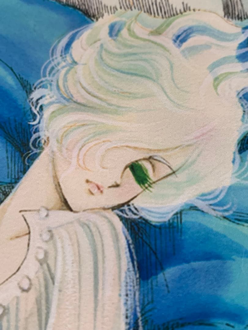 公式グッズ　竹宮恵子　風と木の詩　森の恵み　ジルベール　額入り複製画