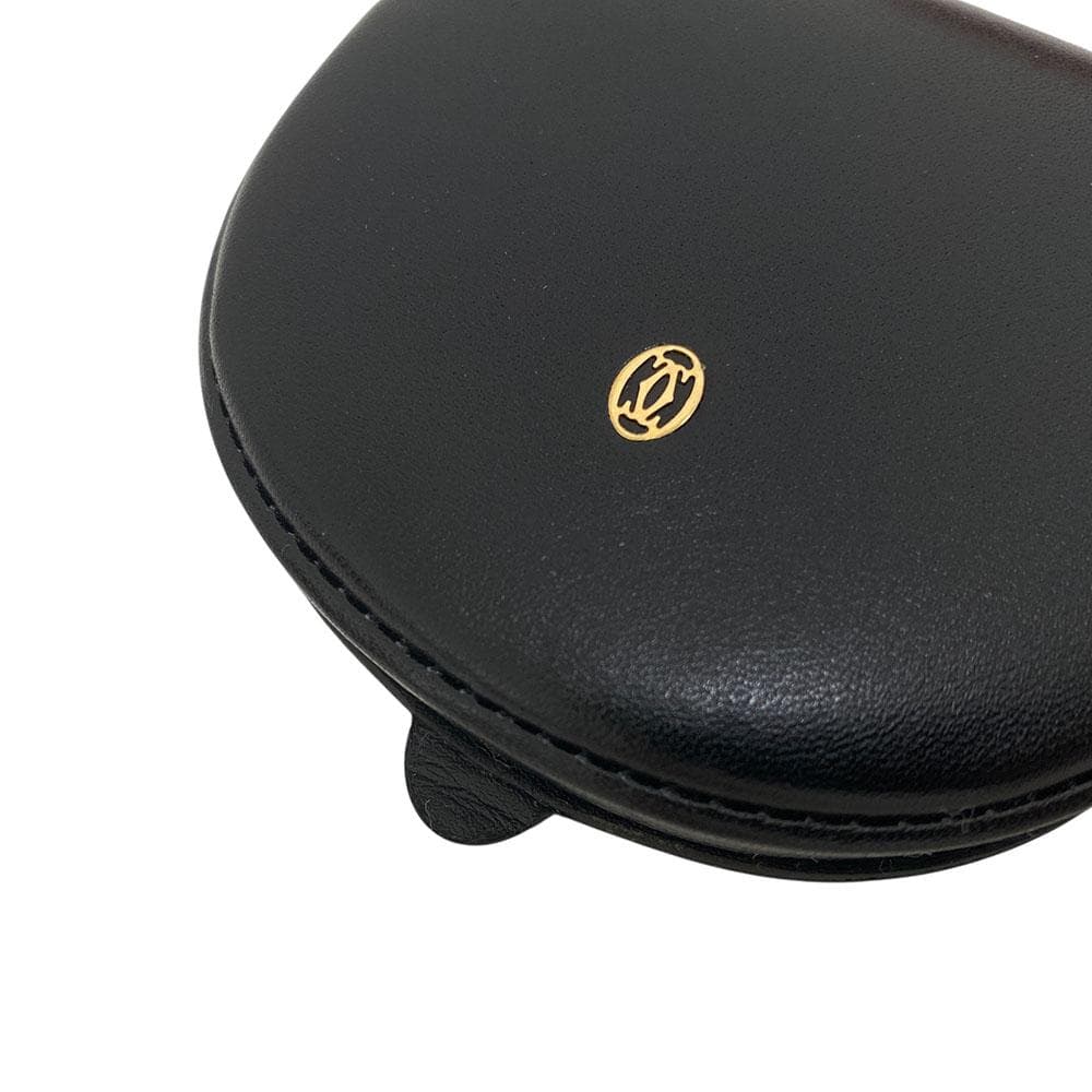 【未使用】Cartier カルティエ ケース 小銭入れ レザー ブラック