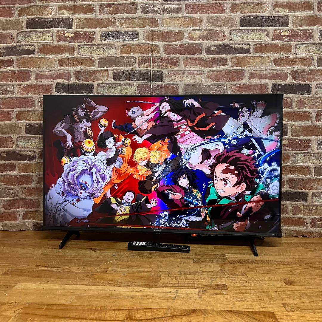 ハイセンス 43V型 4K 液晶テレビ 43A6K 動画アプリ搭載 保証書あり！