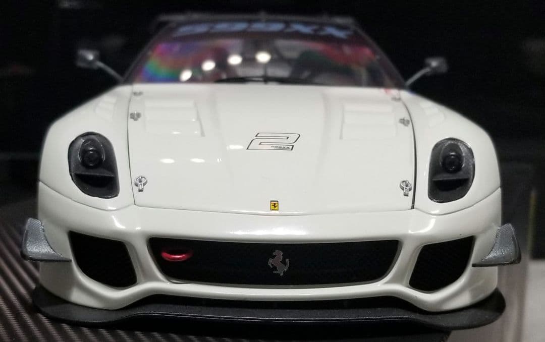 【レア美品】1/18 マテル エリート フェラーリ 599XX EVO