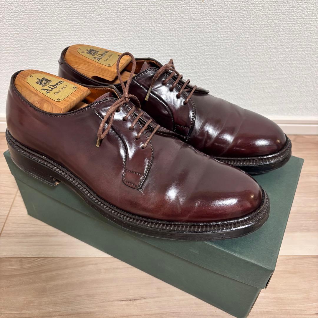[美品]Alden 990 #8 us8d バーガンディ