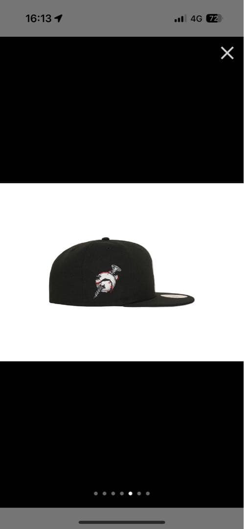 た*ぼ様 シュプリーム スクリュー ボール エス ロゴ ニューエラ \"ブラック\"