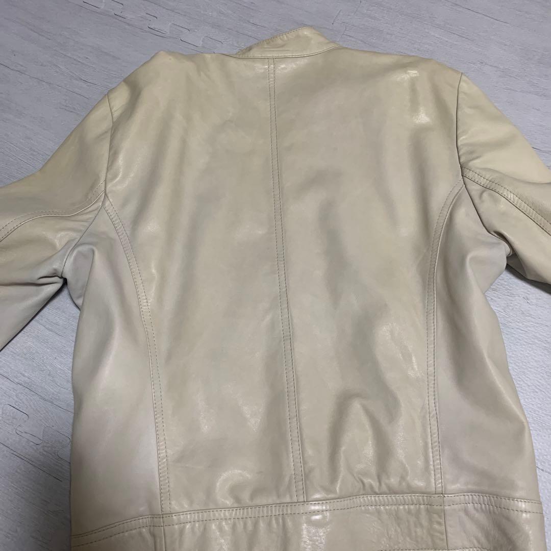 【特別セール】メンズ　レザーライダース　EMMETI