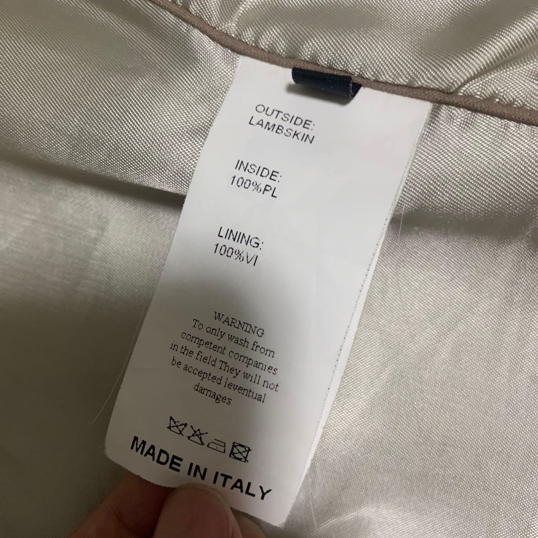 【特別セール】メンズ　レザーライダース　EMMETI