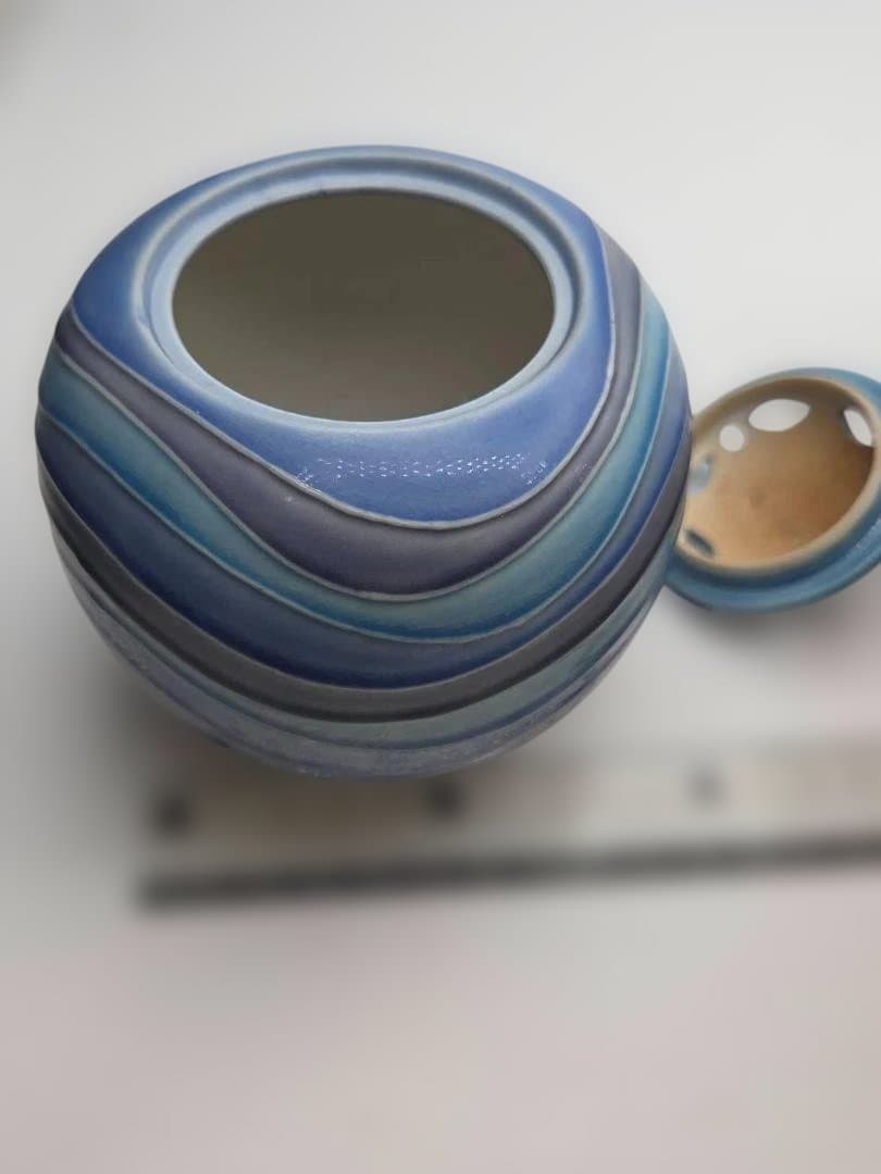 美品 香炉 陶器 箱付き 美品 インテリア 和風 茶道