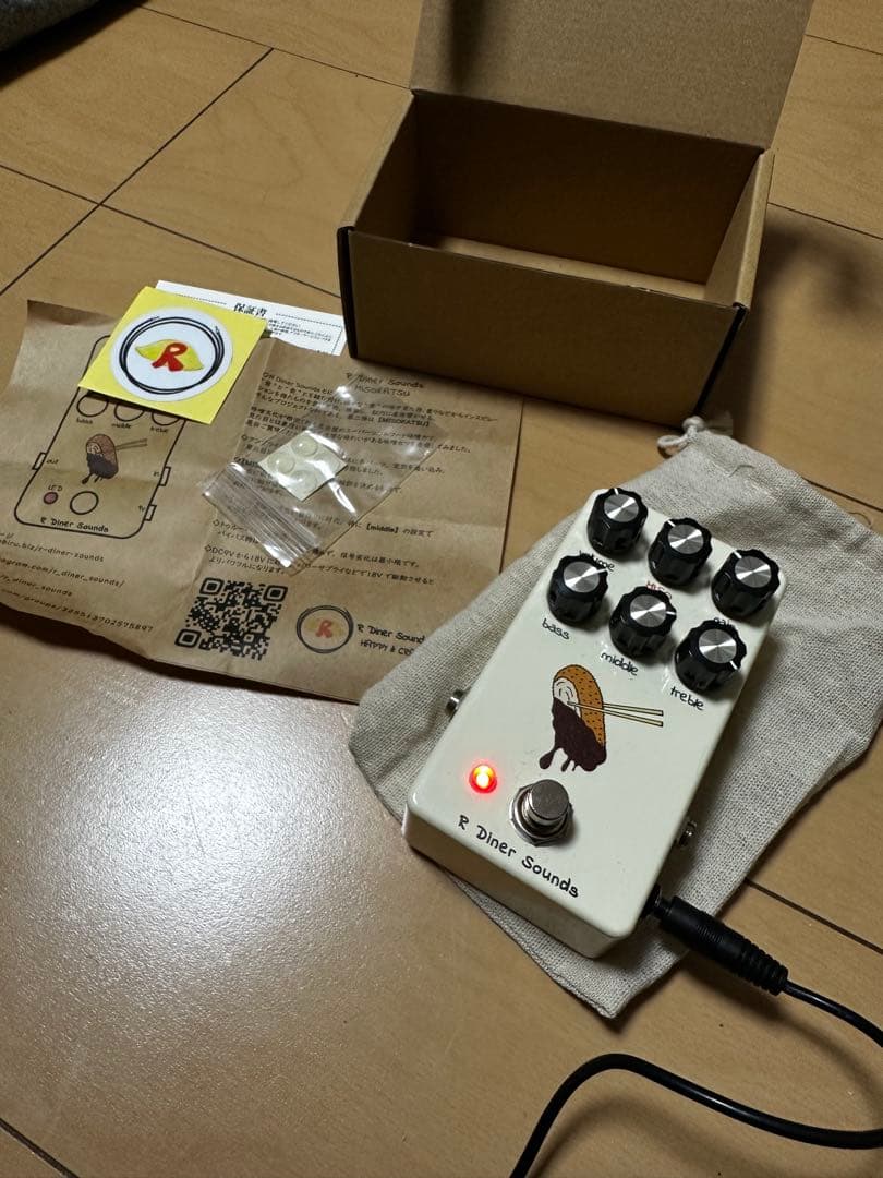 【週末特価】R Diner Sounds 歪みペダル　MISOKATSU
