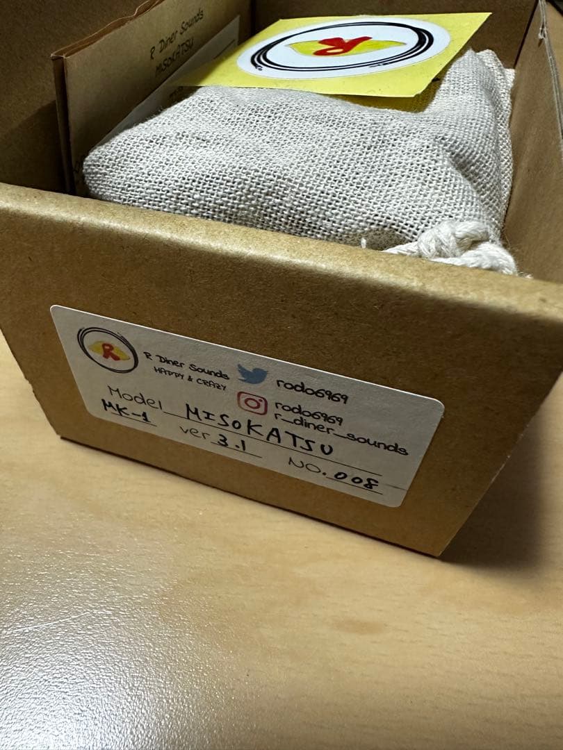 【週末特価】R Diner Sounds 歪みペダル　MISOKATSU