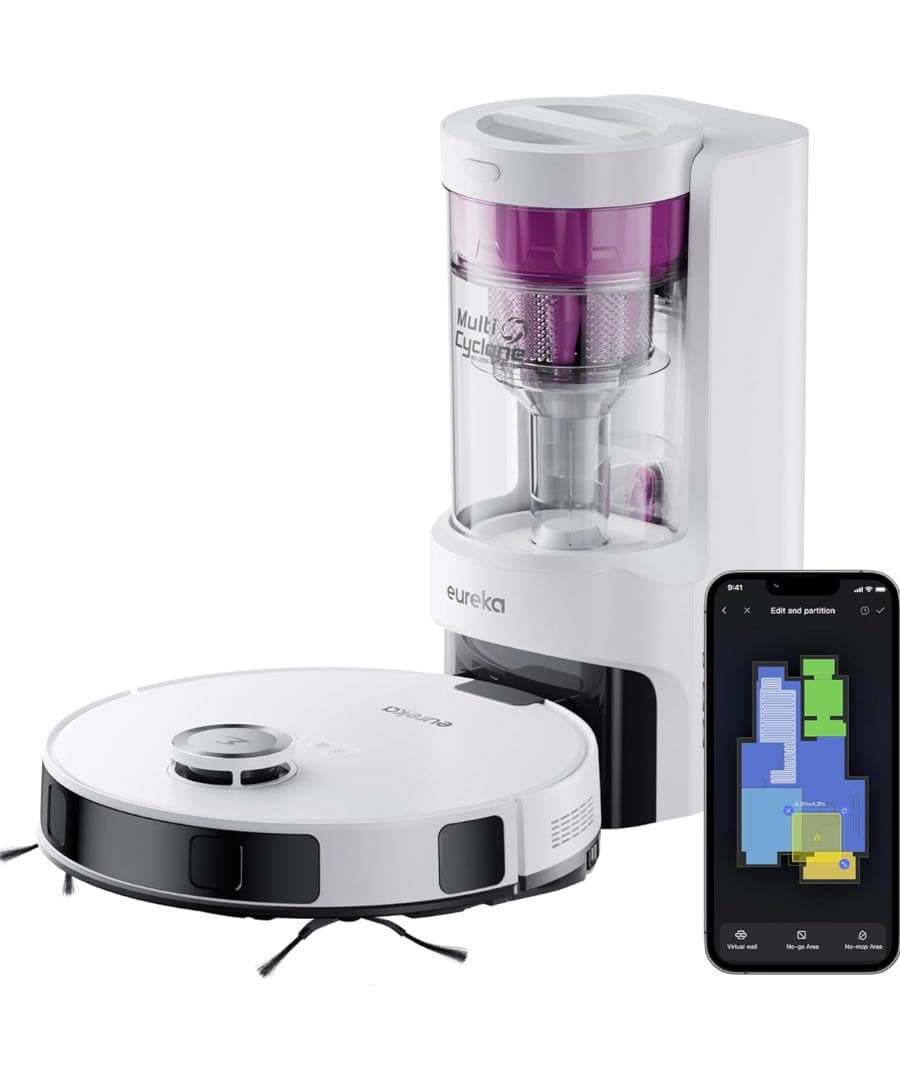 【未開封】EUREKA ロボット掃除機 E10s 4000pa Alexa対応