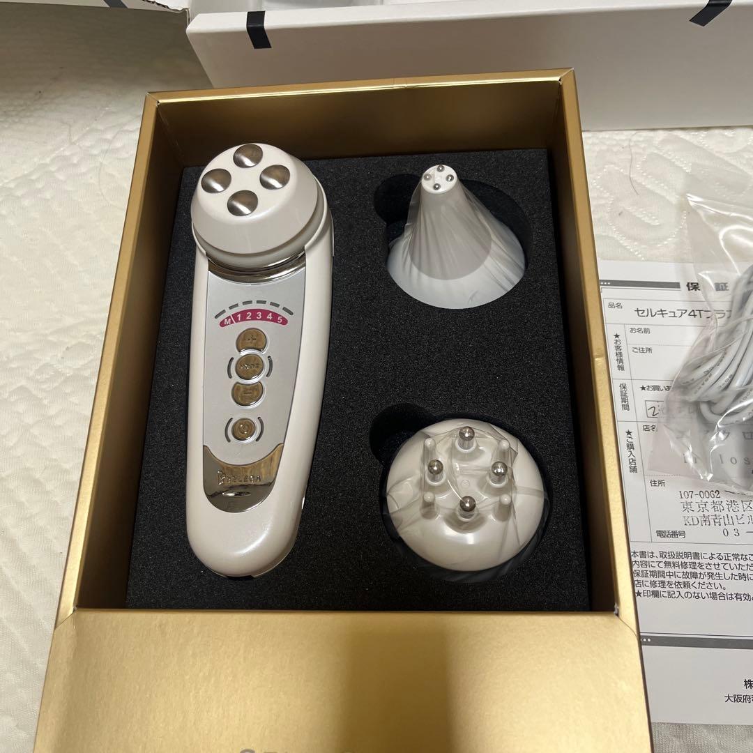 セルキュア　CELL CURE 美顔器 4Tプラスリニューアル版